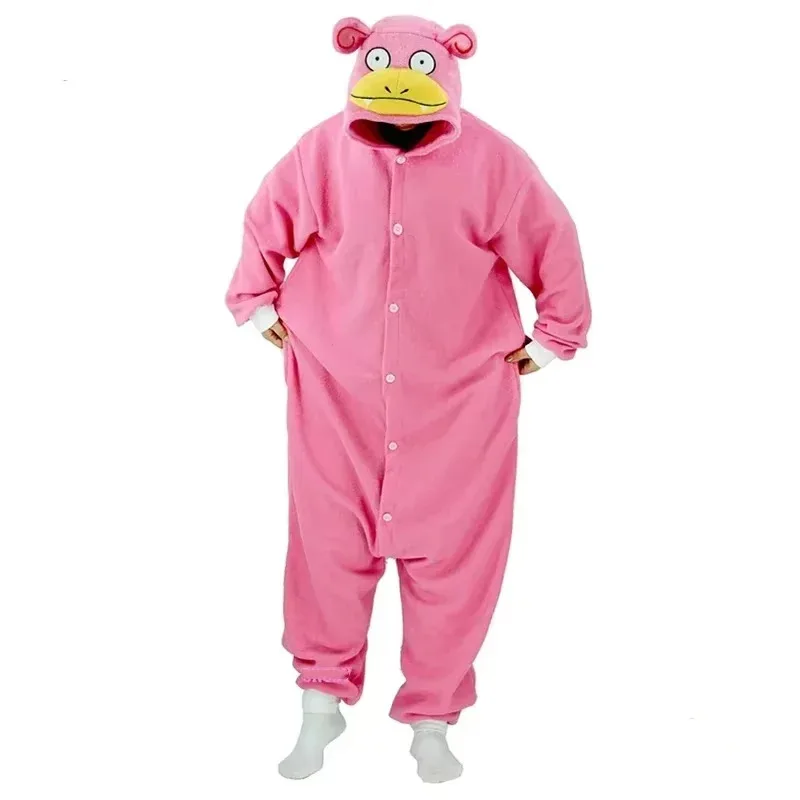 Sky06 TAKARA TOMY Slowpoke disfraz de Cosplay Onesies Kigurumi mujeres ropa de casa de animales para adultos dibujos animados Halloween polar Jump66liU &