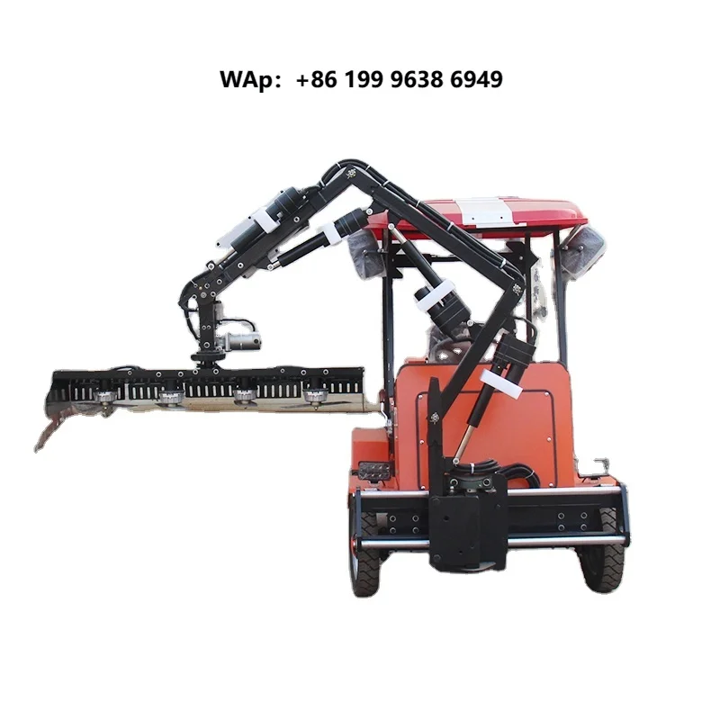 Saw Cutting Trimming Machine Tractor Mounted Hydraulic Long Reach Tree Hedge Garden Brush Cutter Pruner Mower Trimmer