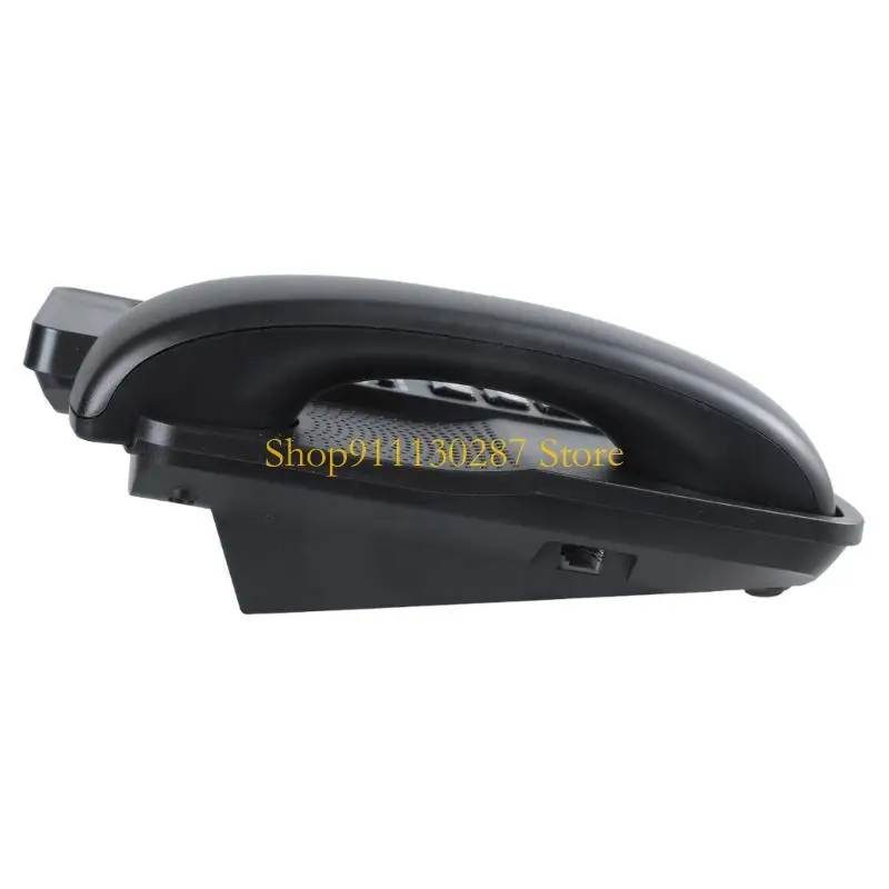 J1HC Corded Telephone with Speaker Display Landline Phone Big Button Landline Phones