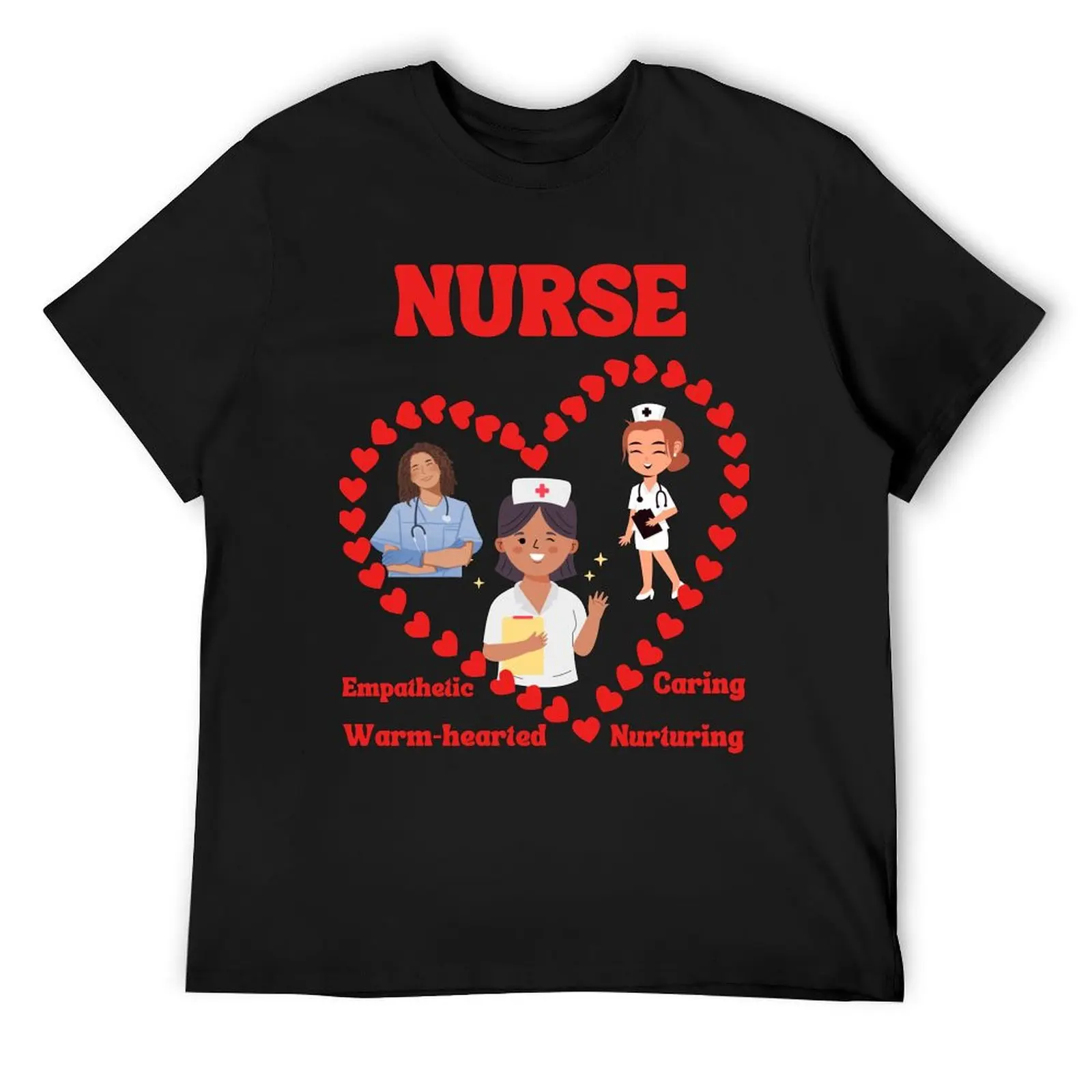 

Valentines Day Nurse T-Shirt vintage clothes quick drying shirts graphic graphic t shirts mens tall t shirts