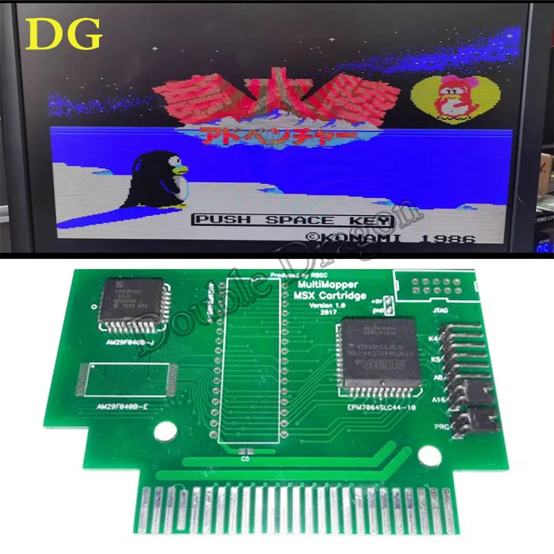 멀티 매퍼 MSX 카트리지, 512kb 게임 레트로 플래시 카드, 코나미 4 코나미 5 ASCII8 ASCII16 용