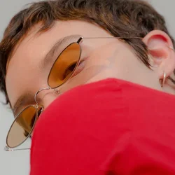 Retro Small Oval Sunglasses for Men Male Retro Metal Frame Yellow Red Vintage Small Round Sun Glasses for Women Очки Мужские