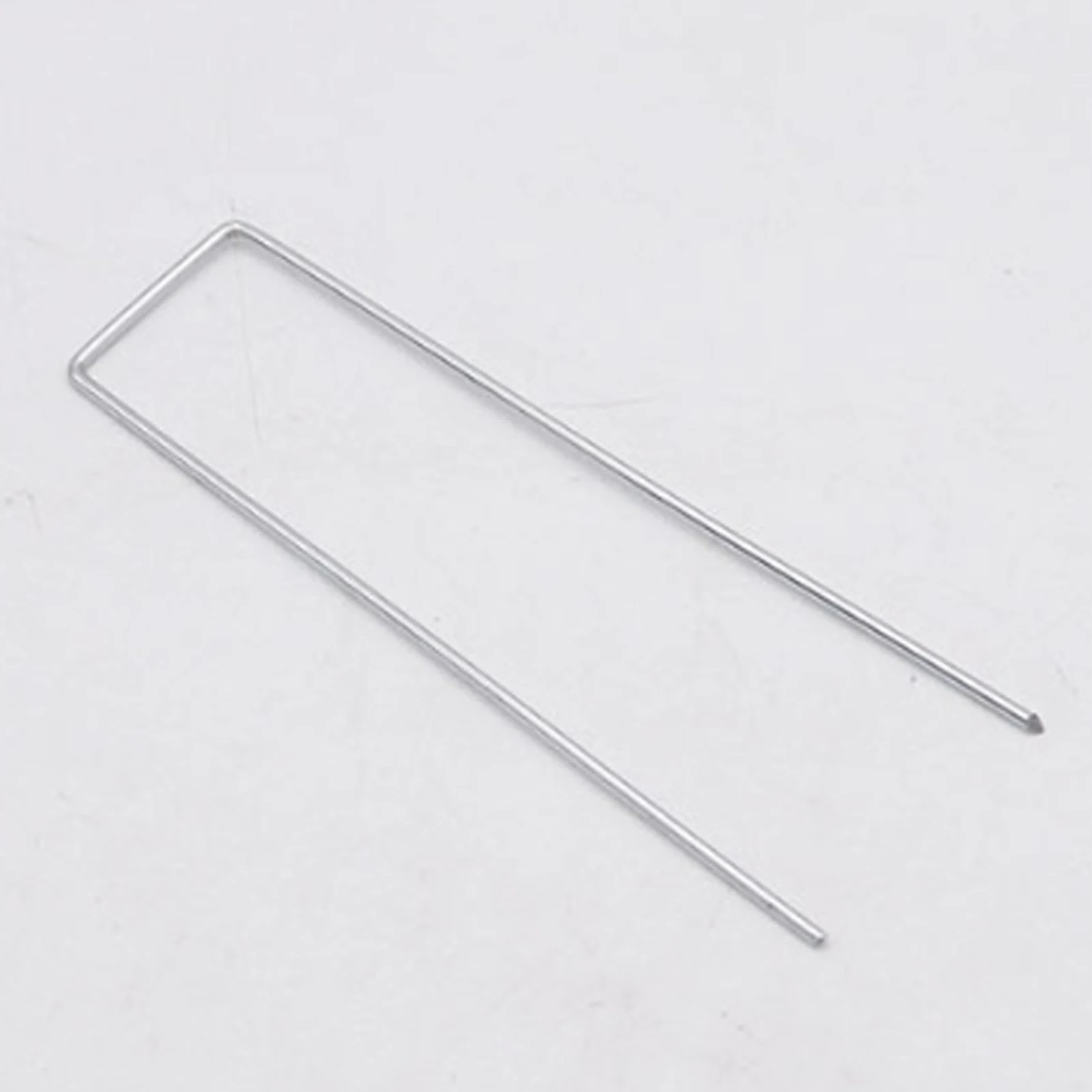 25PCS Outdoor Garden U-shaped Ground Nail Not Easy to Bend Reusable Tent Stake for Sod Anchoring Landscape Use