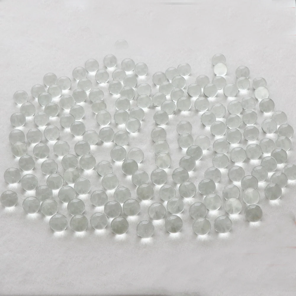 150Pcs Dia 16mm Solid Color Glass Ball Toy Jumping Chess Piece Fish Tank Decoration Ball Children's Gift DIY Game Spherical