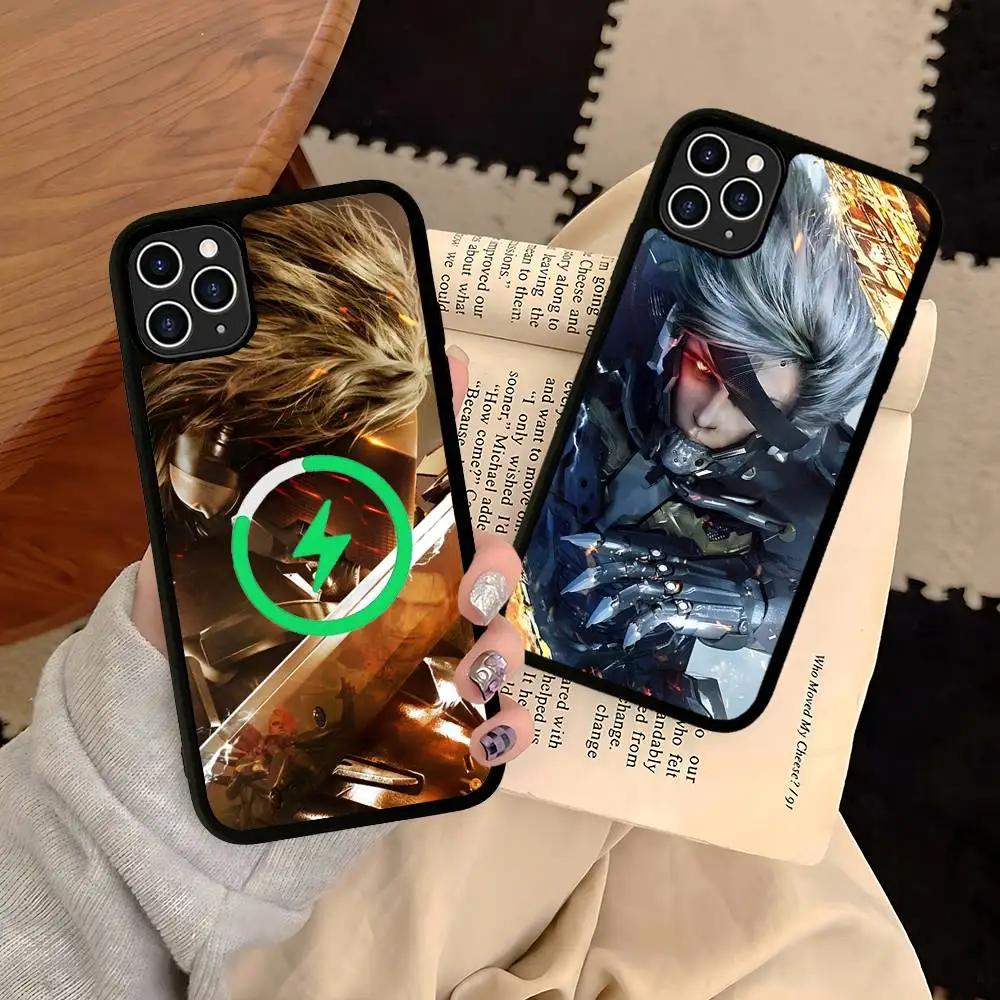 Funda Magnética M-Metal G-Gear Rising Revengeance para Magsafe, Compatible con iPhone 17 Air 16 15 14 13 12 11 Pro Max Plus, Carga Inalámbrica