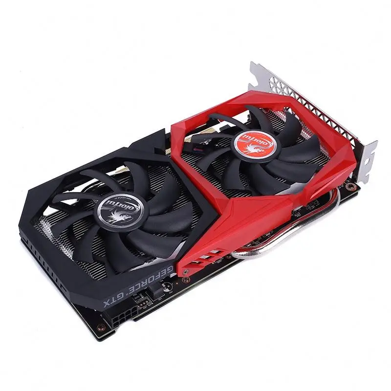 gebruikte Colorful Battle AX GTX 1660 SUPER 6G voor Gaming Desktop Gaming grafische kaart