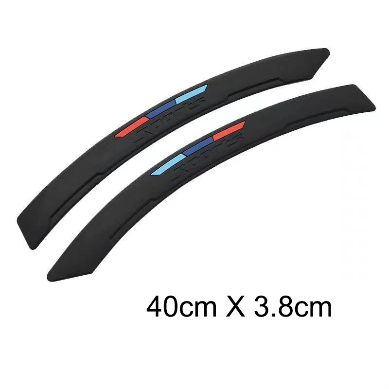 Car Guards Arch Wheel Eyebrow Black White Fender Flares for Car Protection Automobile Modification Decoration