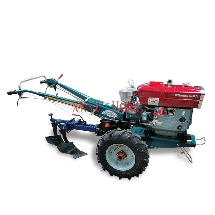 Factory Mini Small Two Wheel Walking Behind Tractor 8HP 10HP 12HP 15HP 18HP 20HP 22HP with Cultivators