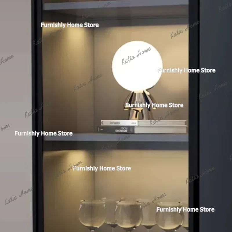 LD Atmosphere Restaurant Wine Cabinet Coffee Office Living Room Wine Cabinet Small Apartment Bar Furniture
