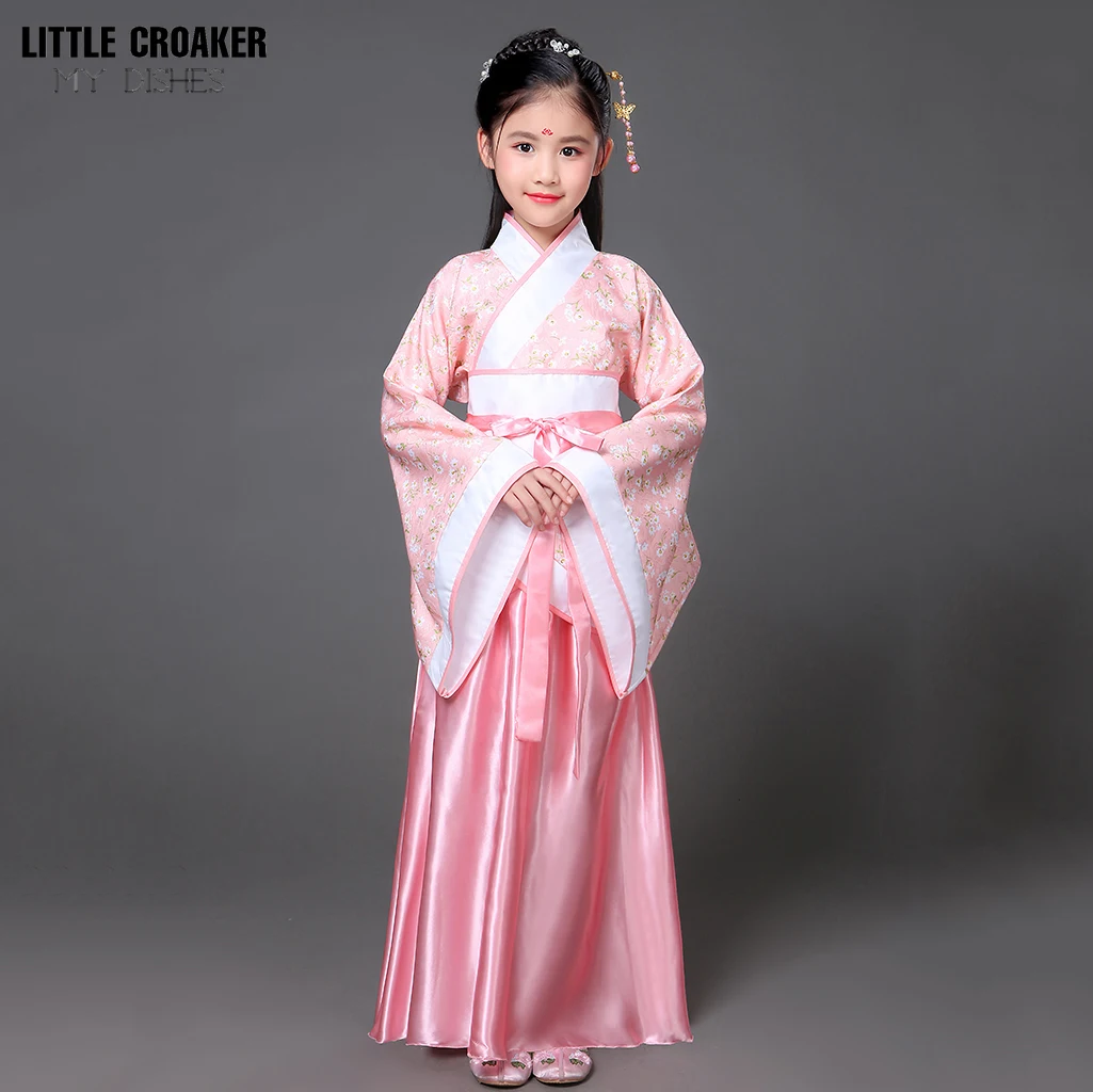 Hanfu Kid Traditional Chinese Ancient Clothing Women\'s Costumes Chinese Girls Traditional Outfit Children Hanfu Queen Dress