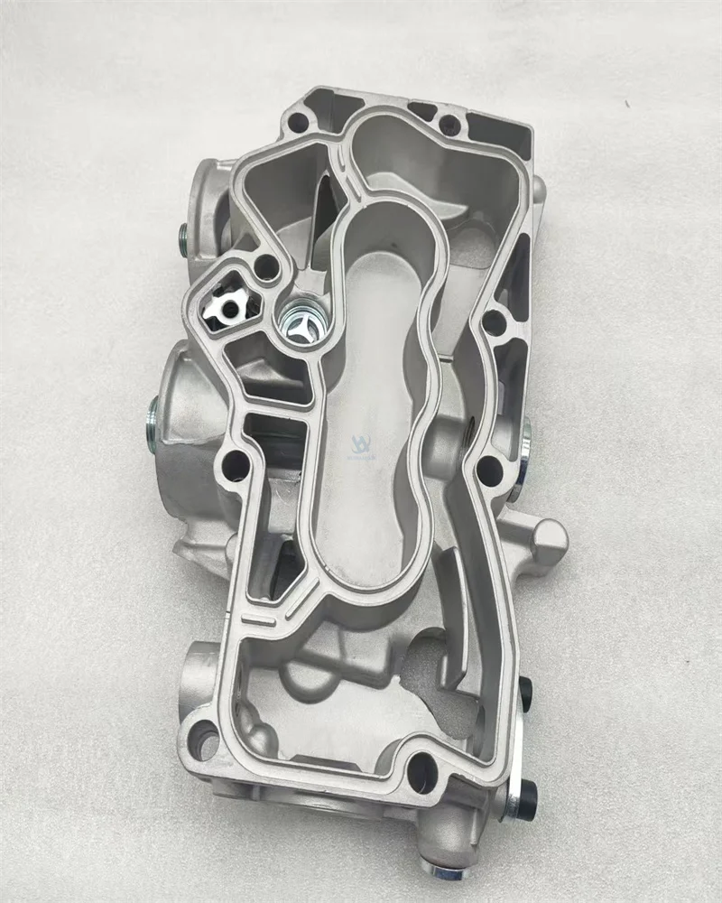 VOE21099784 21099784 Oil Cooler Cover Housing for Volvo D6E Engine EC160C EC180C EC200B EC210B Excavator