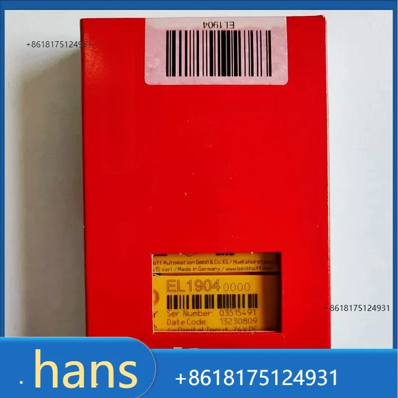 2026 Factory Direct Sales Germany Beckhoff EL6900 EL1904 EL2904 EK1100 EK1122 EL3202 EL9410