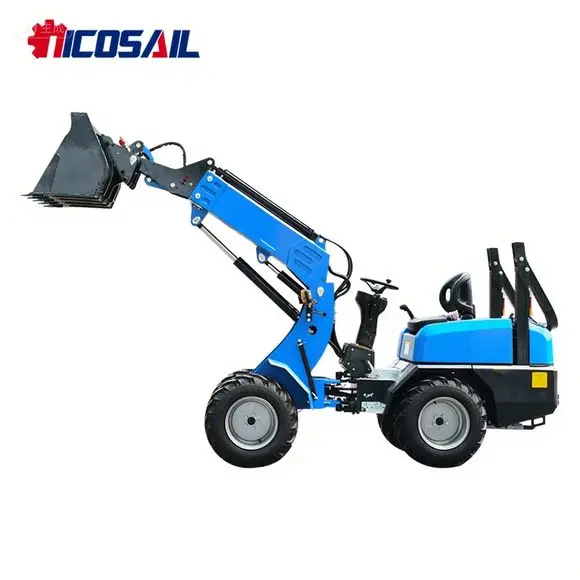 Customized Electric Mini Front End Loader with Telescopic ArmNewDesignWheel Loader Made in China for Efficient Material Handling