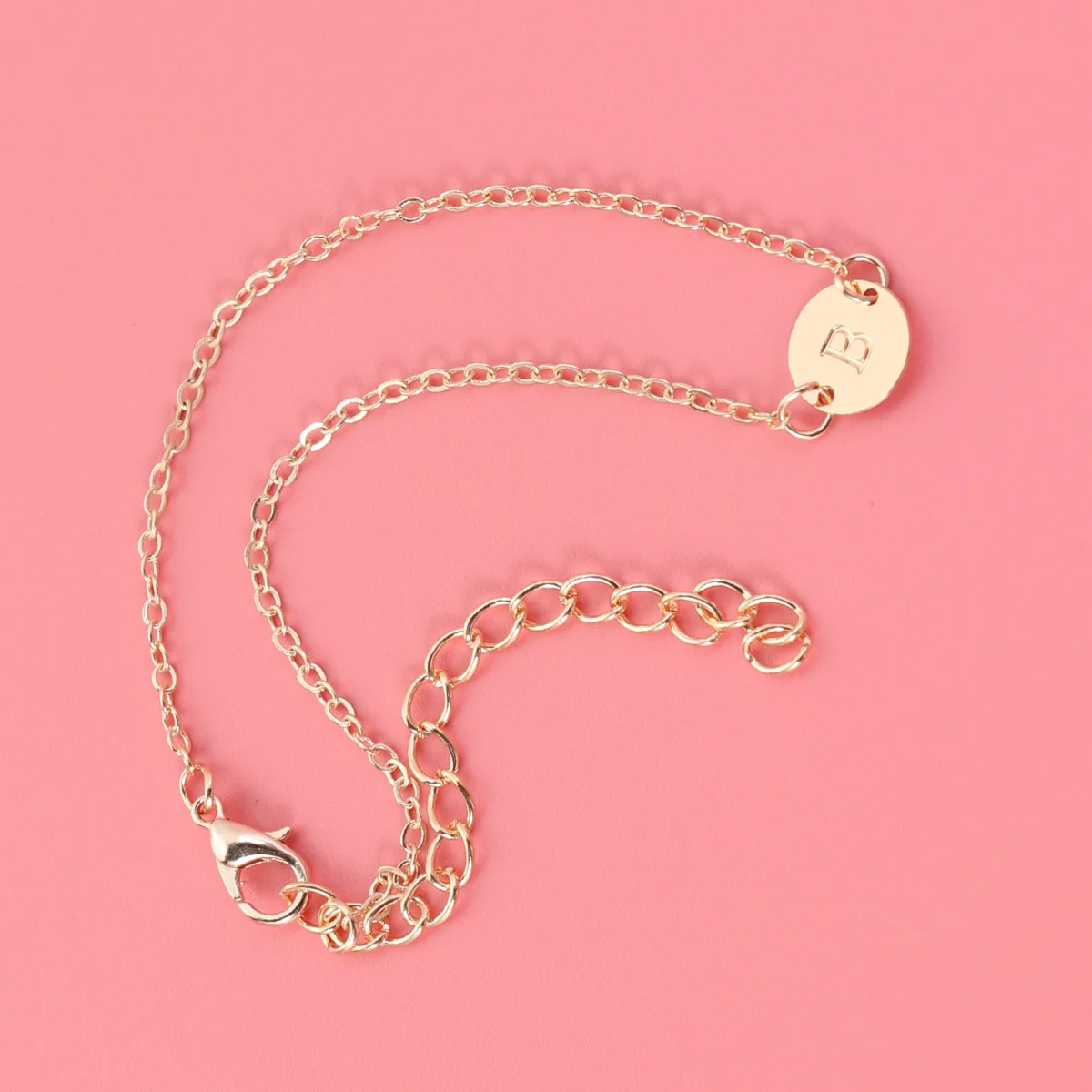 Pulsera con letras, joyería con dijes italianos ajustables, ropa informal para niñas, inicial para hombres