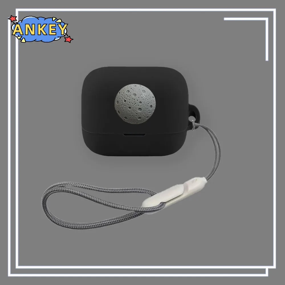 ل EarFun Air Pro 4 + حافظة واقية سماعات الأذن غطاء ناعم Air Pro 4 Plus قذائف كم حبل اليد حزام الملحقات