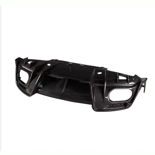 Picture 4: For Roma Real Dry Carbon Fiber Body Kit Rear Bumper Lip Spoiler Diffuser