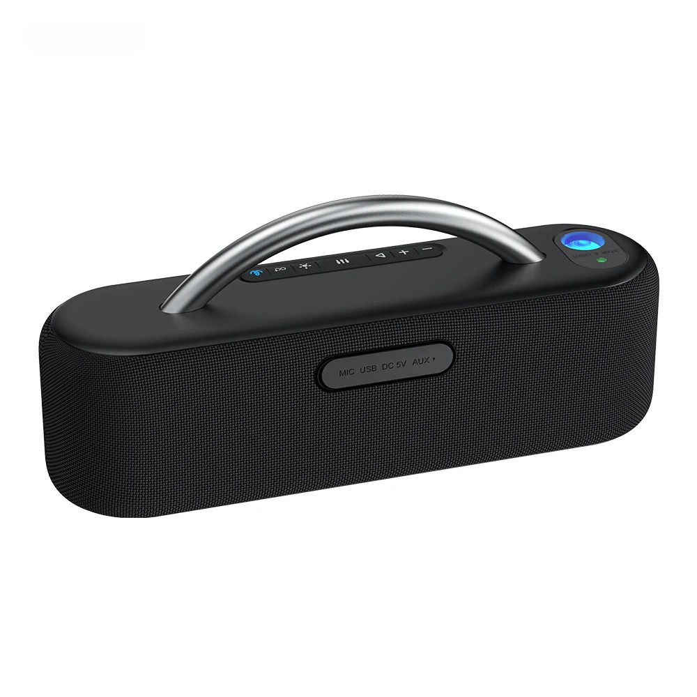 STAR 100W Portable Speaker with Star Projector Light Rechargeable Portable Stereo System with AUX Input/USB/TWS