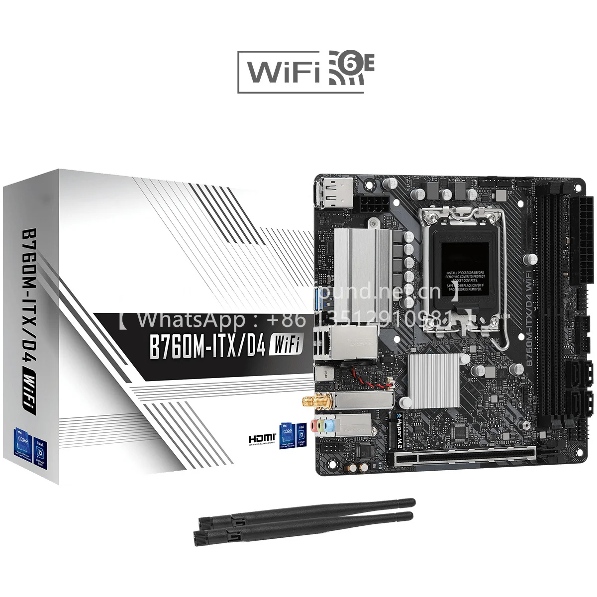 

B760M-ITX/D4 WiFi B760M