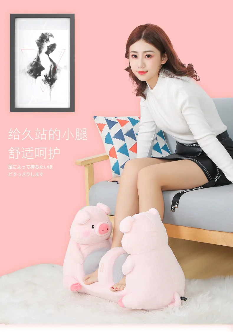 Customizable Creative Foot Therapy Machine Kneading Airbag Heating Leg Massager Sole Calf Acupoint Multifunctional Massager
