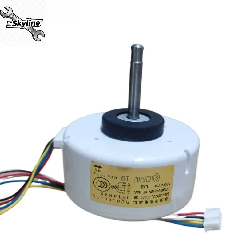 

Двигатель вентилятора SIC-37CVL-D830-36 Внутренний блок кондиционера J118HB3 RC0J30-CL 30 Вт Детали кондиционера