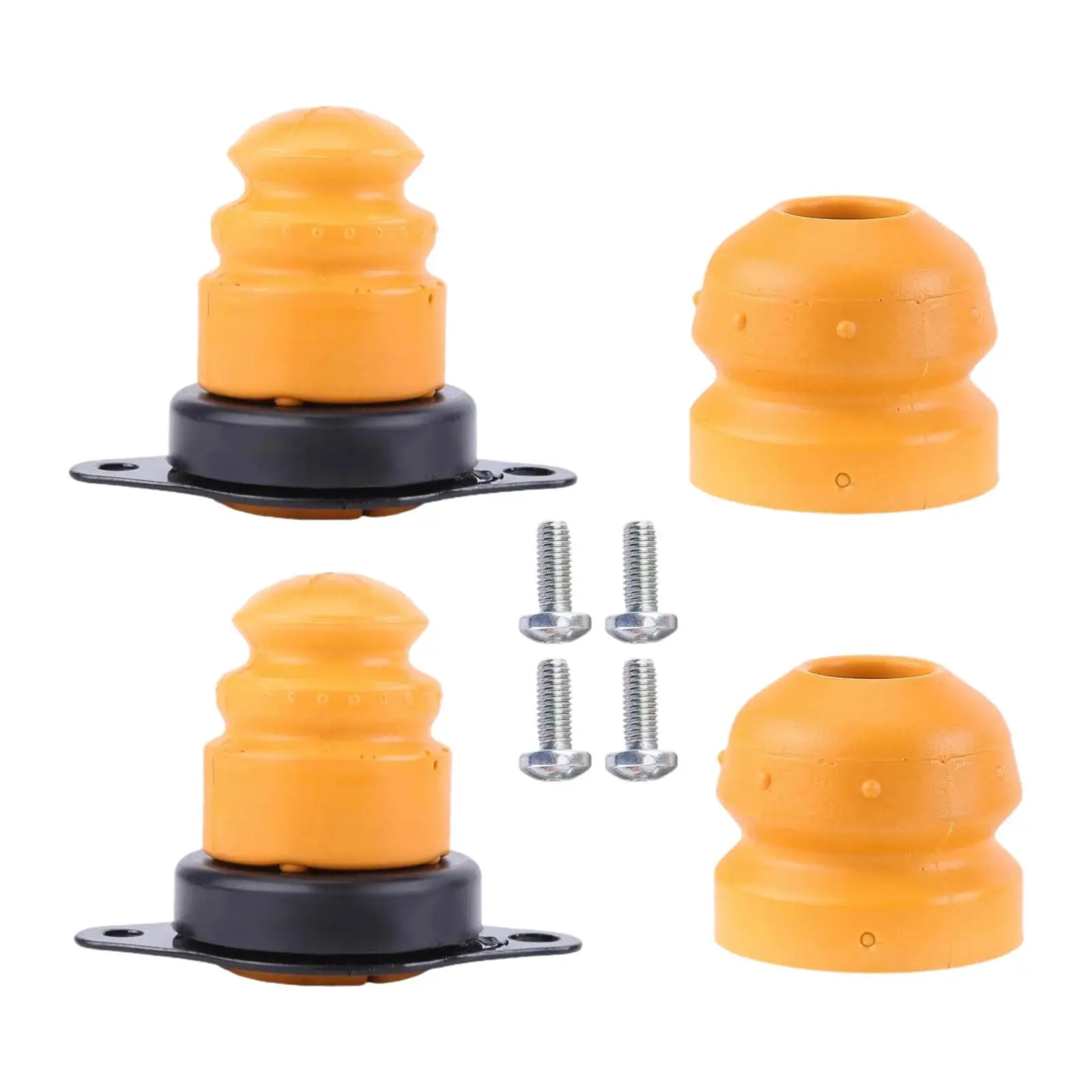 

Комплект амортизаторов Jounce Bump Kit (передний и задний) M5570A, аксессуар для Mustang, простая установка, прямая замена, крепление.