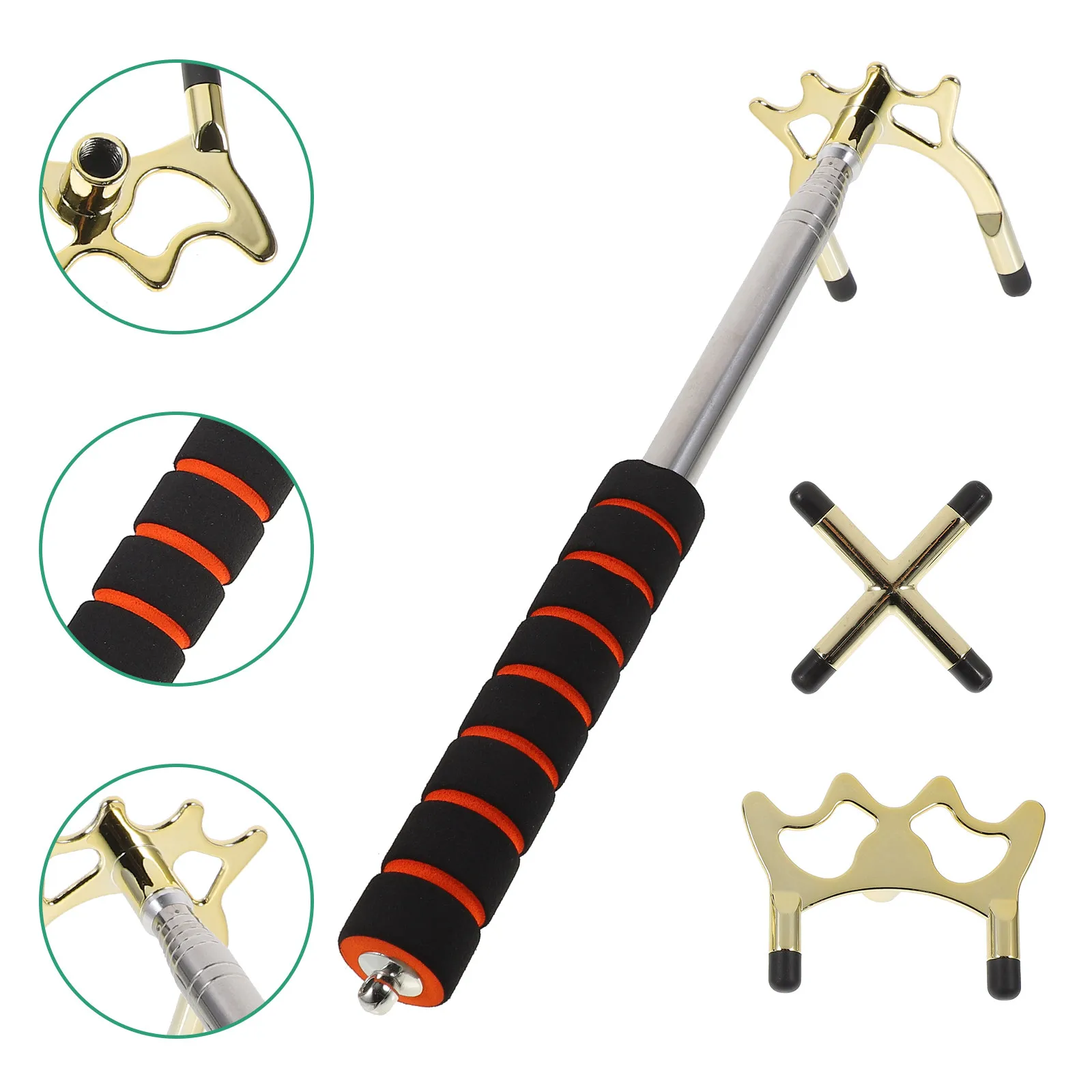 

1Set Pool Cue Accessories Metal Billiard Bridge Portable Stick Rest Pool Table Bridge for Cue Support Billiards Accessories