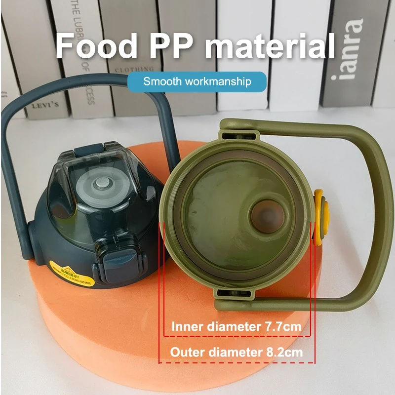 Nuevo 1 unidad de tapa de botella de sellado Original Multicolor, mango de paja para Cllie 800/1000/1300ml, accesorios de cubierta de tapa de taza térmica