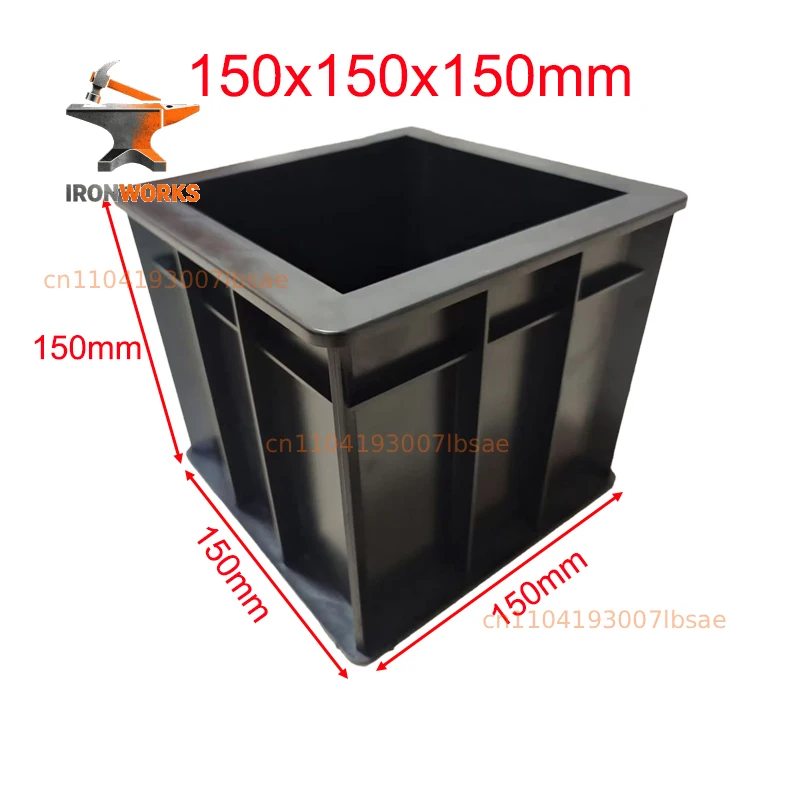 150x150x150mm ABS Plastic Concrete Test Module Compression Engineering Compression