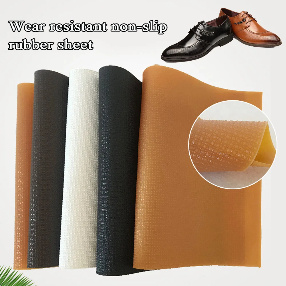 Rubber Shoe Soles Anti-Slip Sticker Outsoles Wearable Full Shoe Sole Repair Patch Men Women Replaceable Soles Shoes Pads