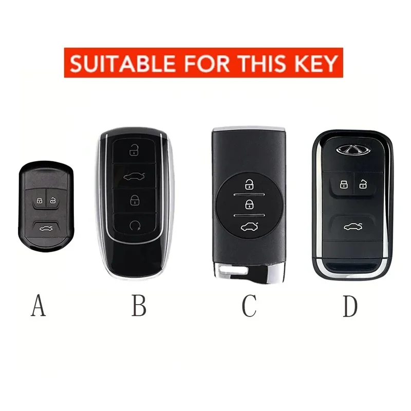 Leather Car Cover  8 Pro Exeed 2 3x Arrizo 5  Gx 5x EQ7 Tiggo 4 Car Accessories Keychain
