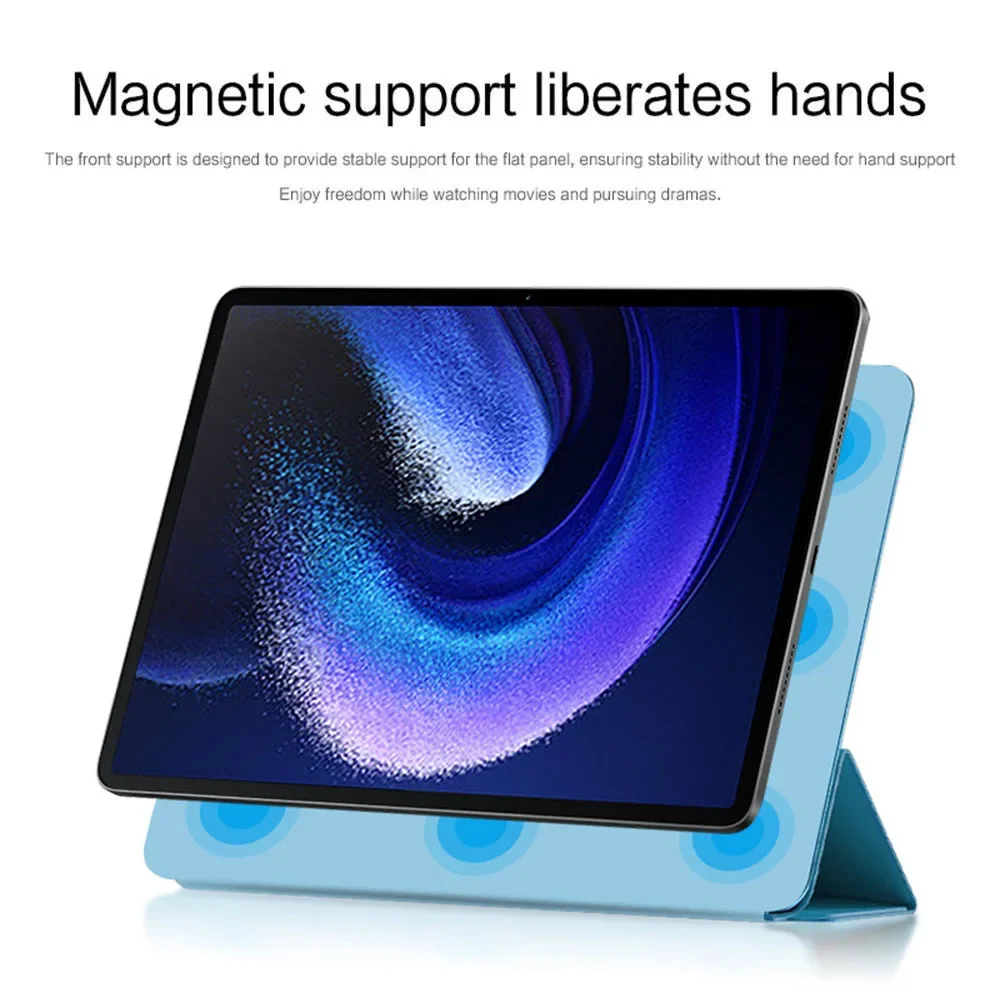 Imagem -02 - Capa Inteligente Magnética Ultra Fina para Xiaomi mi Pad Max Case com Auto Wake up 14in 2023