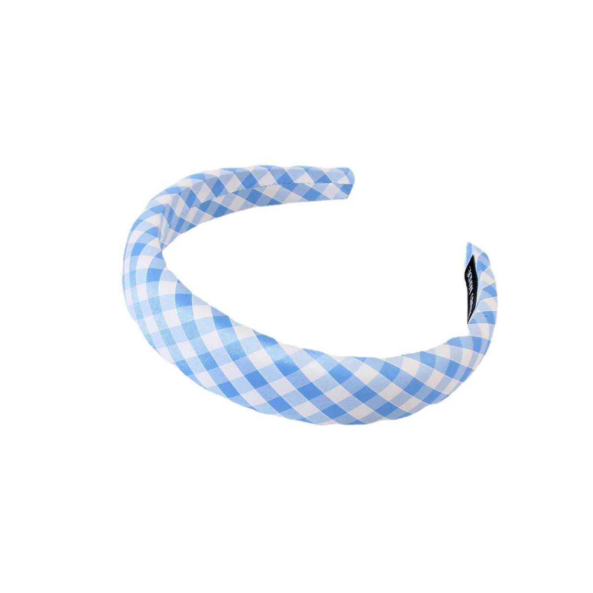 

Women's Headbands Stylish Top Hair Band Fashionable Sports Head Bands Wide Plaid Pattern Hairband Hair Accessories for Girls