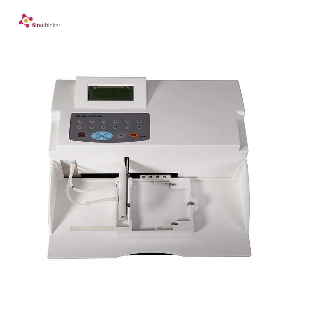 

Elisa Washer Factory Price 96-well Large LCD Microplate Washer Portable