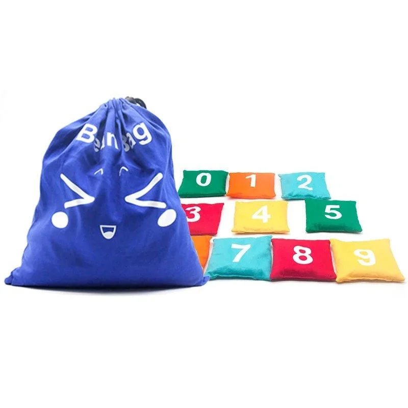 Kindergarten baby sandbag game children's educational toys cognitive alphanumeric sandbag