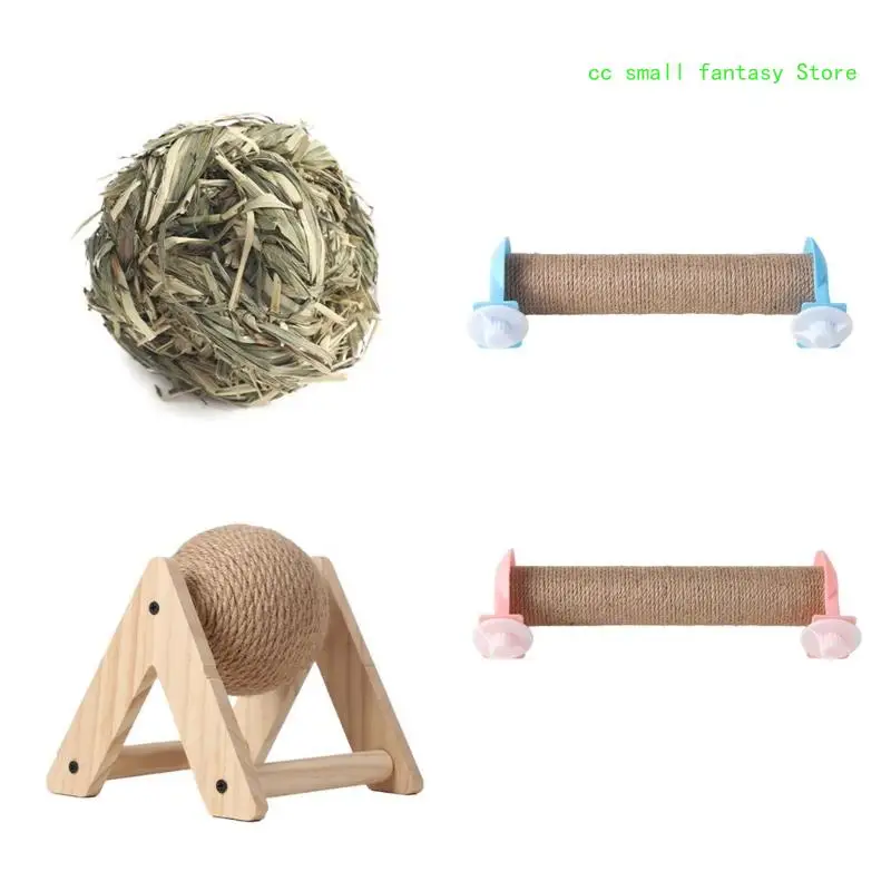 

R3MA Pet Rabbit Claw Grinding Ball Toy Small Pet Biting Chewing Ball Pet Supplies