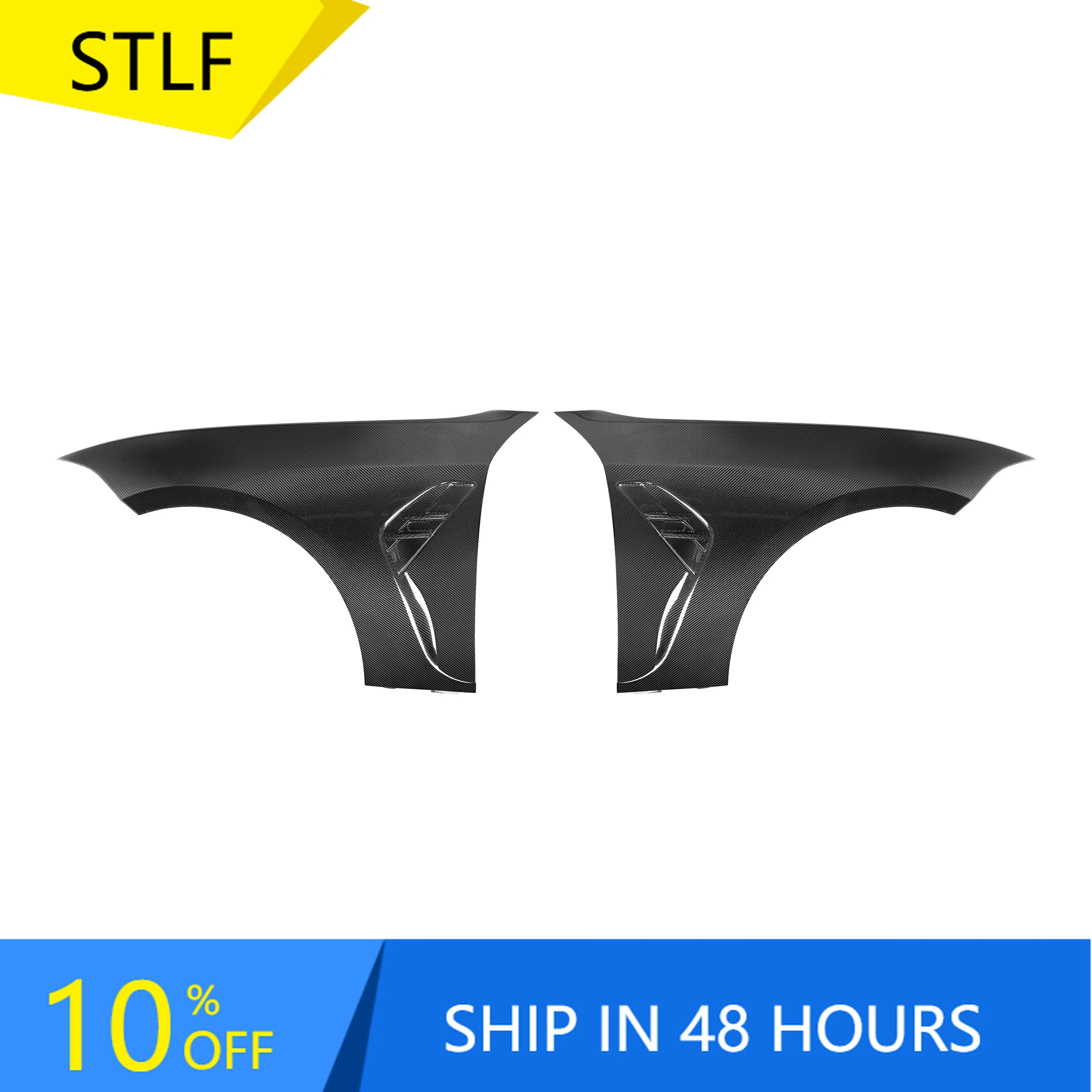 

STLFGood Fitment M3 Style Carbon Fiber Car Parts Side Fenders for BMWs 3 Series G20 2020+ Fenders Replacement Car Accessories