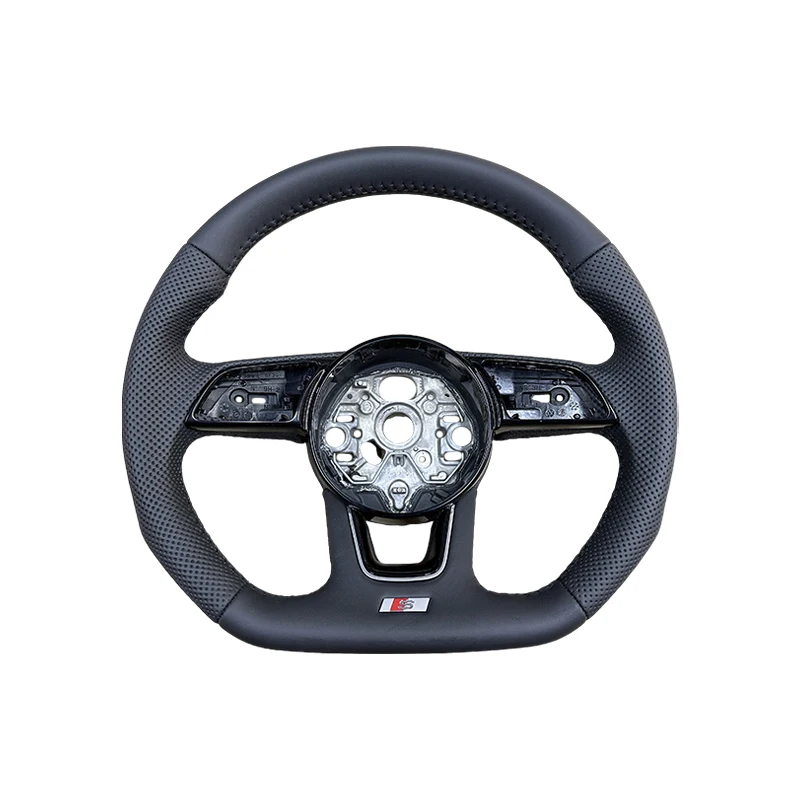 Suitable for Audi A3 S3 RS3 8Y 2020 2021 2022 2023 replacement carbon fiber or leather steering wheel Modification and upgrade