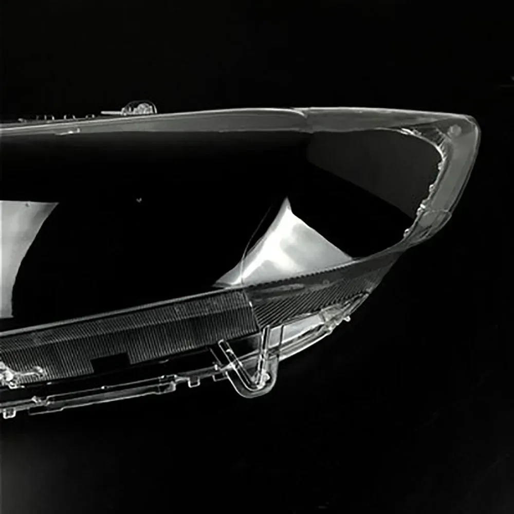 سيارة الجبهة عدسة المصباح الأمامي استبدال السيارات شل غطاء لهوندا صالح/جاز 2014 2015 2016 2017 2018 كشافات عدسة عاكس الضوء #5