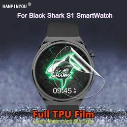 For Black Shark S1 SmartWatch HD Clear / Matte / Anti Blue Light Soft TPU Hydrogel Film Screen Protector -Not Tempered Glass
