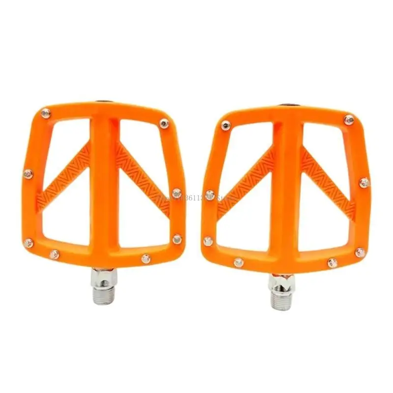 

2pcs High Performances Bike Pedals Easyly Install Road Bike Platform Pedals for Mountain Biking and City Commuting