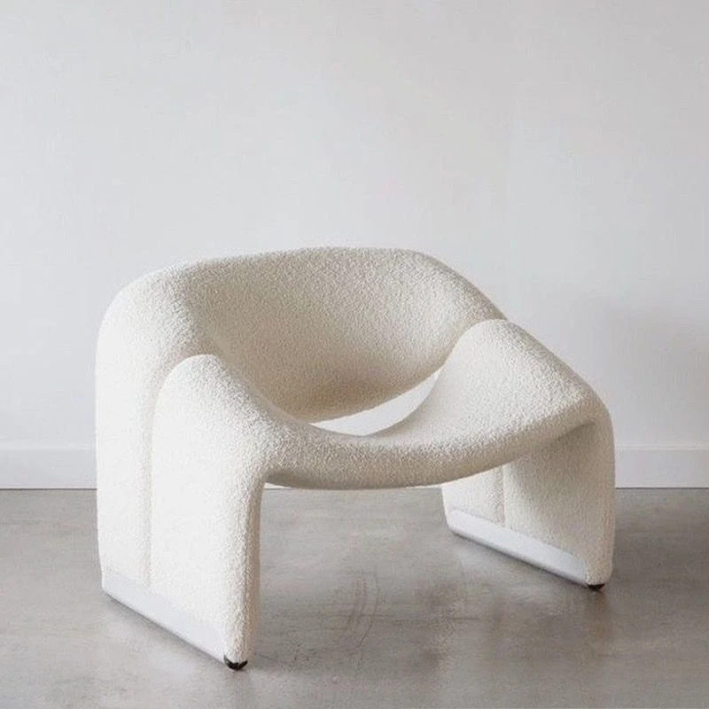 

Wabi Sand Wind Single Sofa Chair Balcony Leisure Chair Lazy Wind Crab