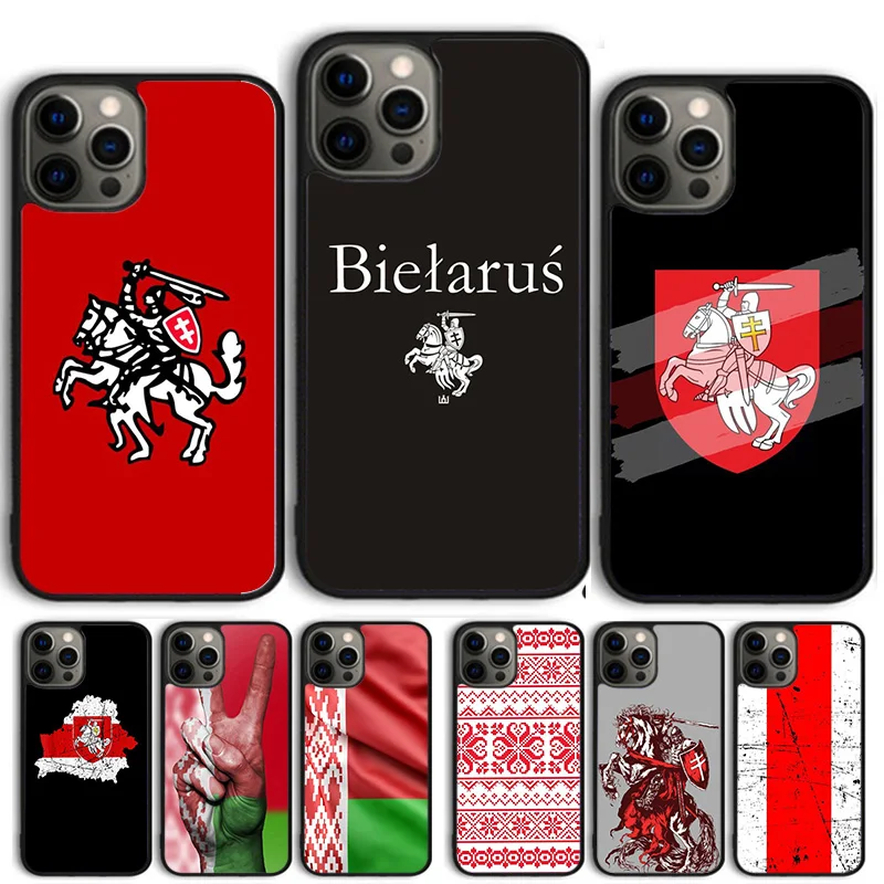 Belarus Flag Phone Case Cover For iPhone 16 15 11 13 14 Pro Max 12 mini Plus X XS Max XR Fundas