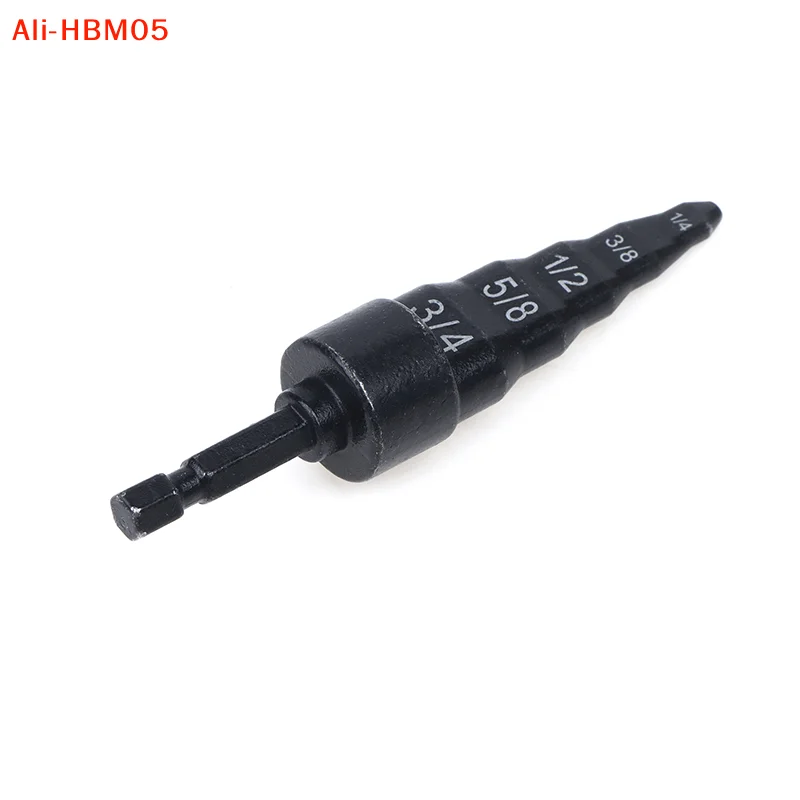 (HB05)Air Conditioner Copper Pipe Expander HVAC Repair Tool Swaging Drill Bit Set Swage Tube Expander Soft Copper Tubing Tools