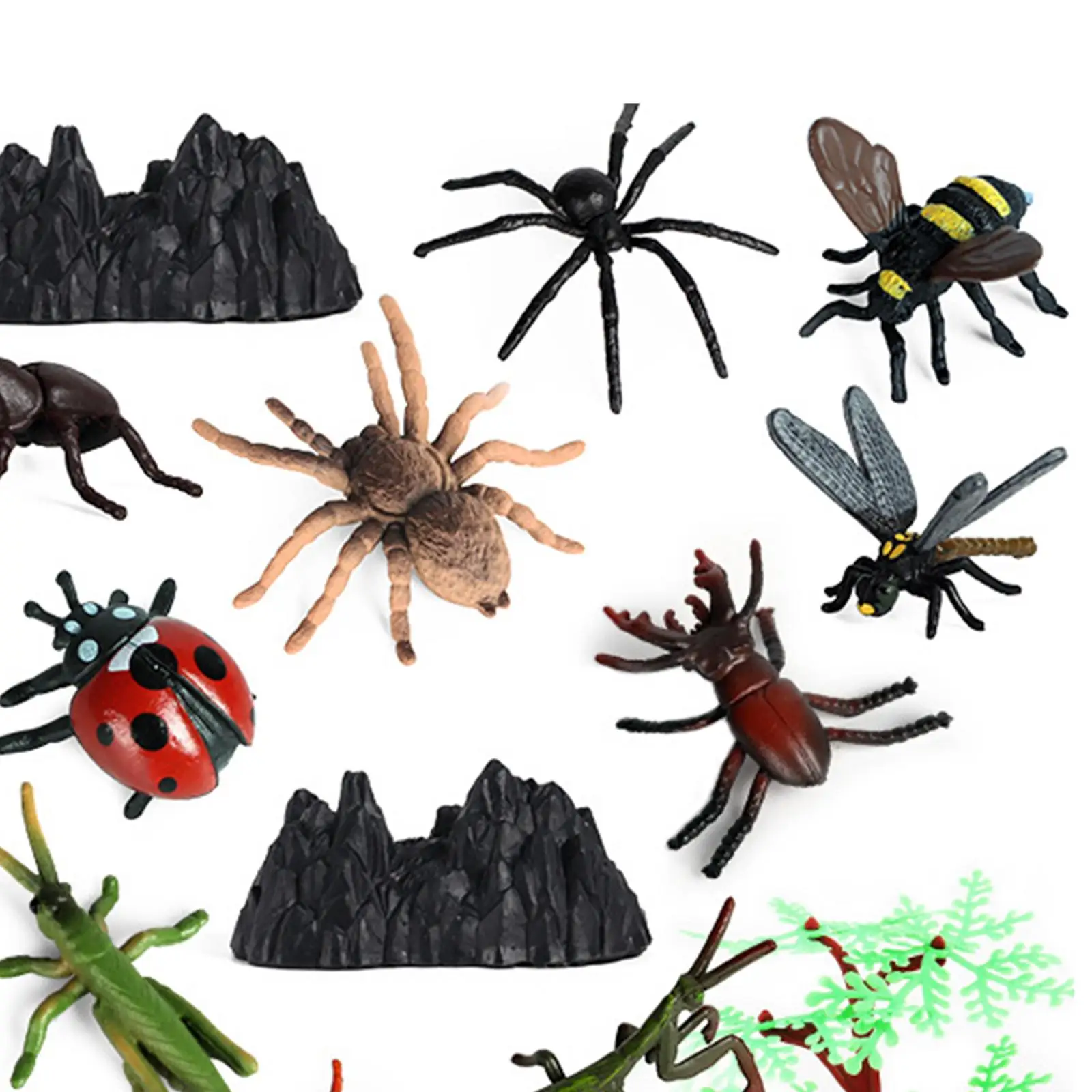 Simulation Insect Figures Miniature Insect Toy Playset Halloween Party Favor for Kids Children image 5