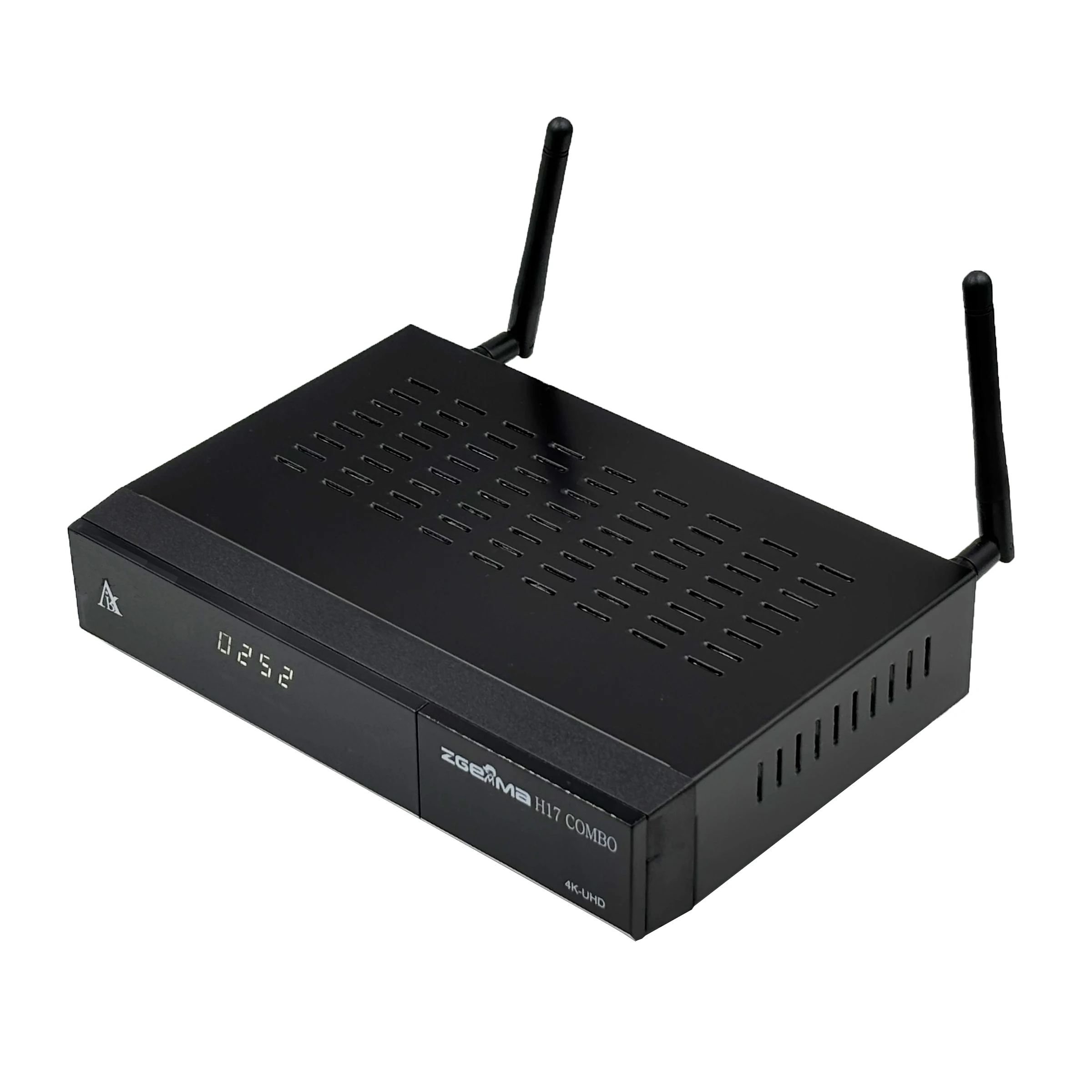 جهاز استقبال قنوات فضائية 4K UHD DVB S2 + DVB T2/C جديد