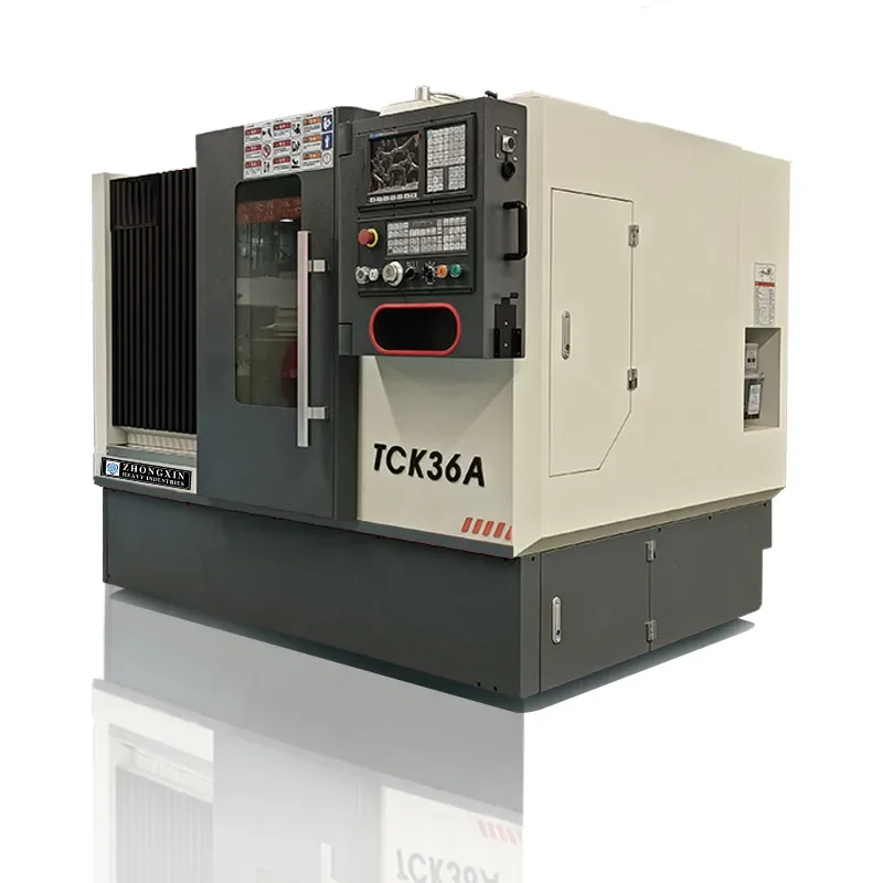 Multifunctional GSK CNC Control System Horizontal Medium Duty Small Lathe Machine Single Spindle With Digital Features