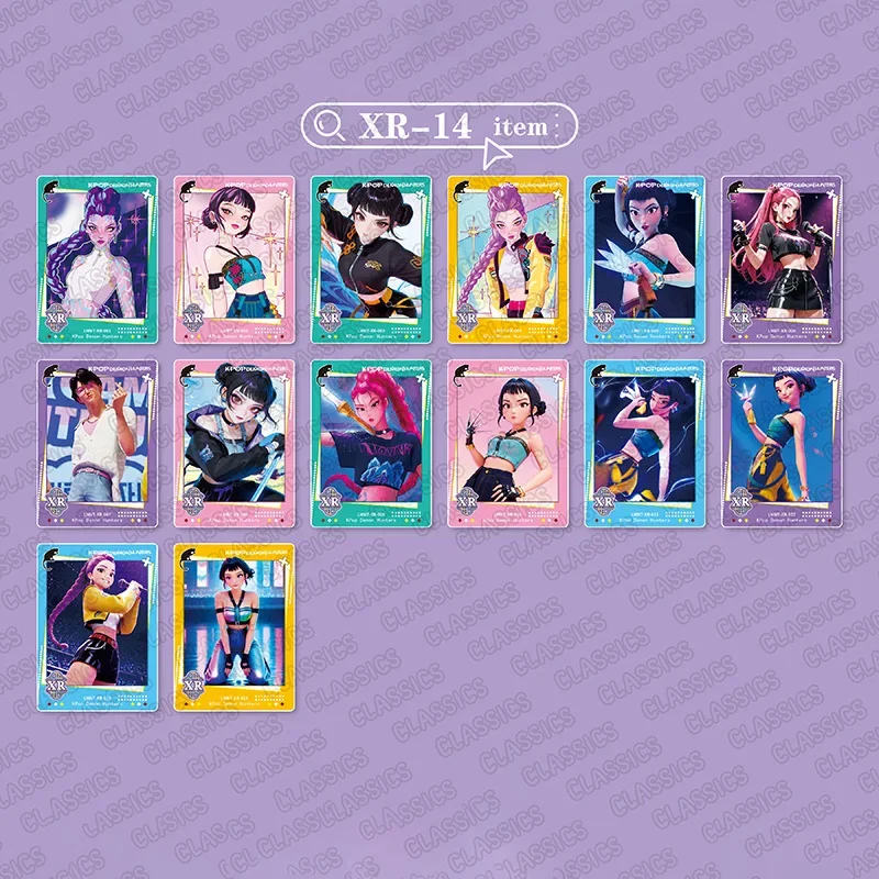 ชุดการ์ด K-Pop Demon Hunters ปี 2025 จำนวน 30 ใบ, การ์ดรูปถ่ายสะสม HUNTR/X รูมิ มิรา โซอี้ แบล็ค, ของขวัญอนิเมะ