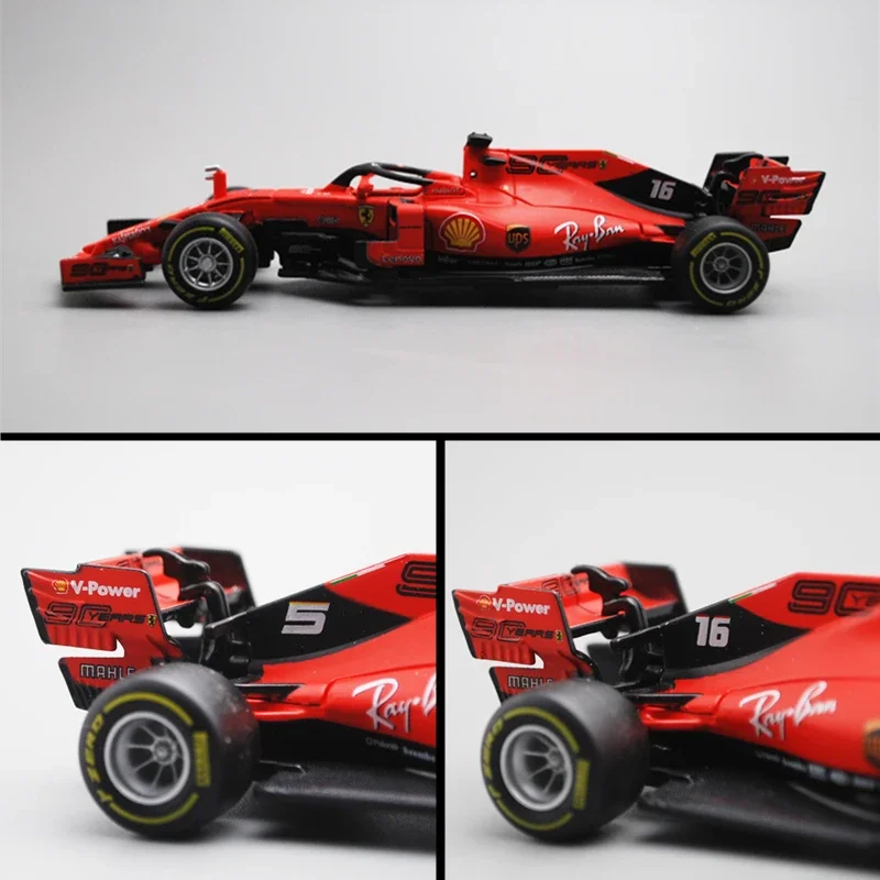 Burago 1:43 Ferrari SF70 5 7  Alloy F1 car model die-casting model car simulation car decoration collection gift toy