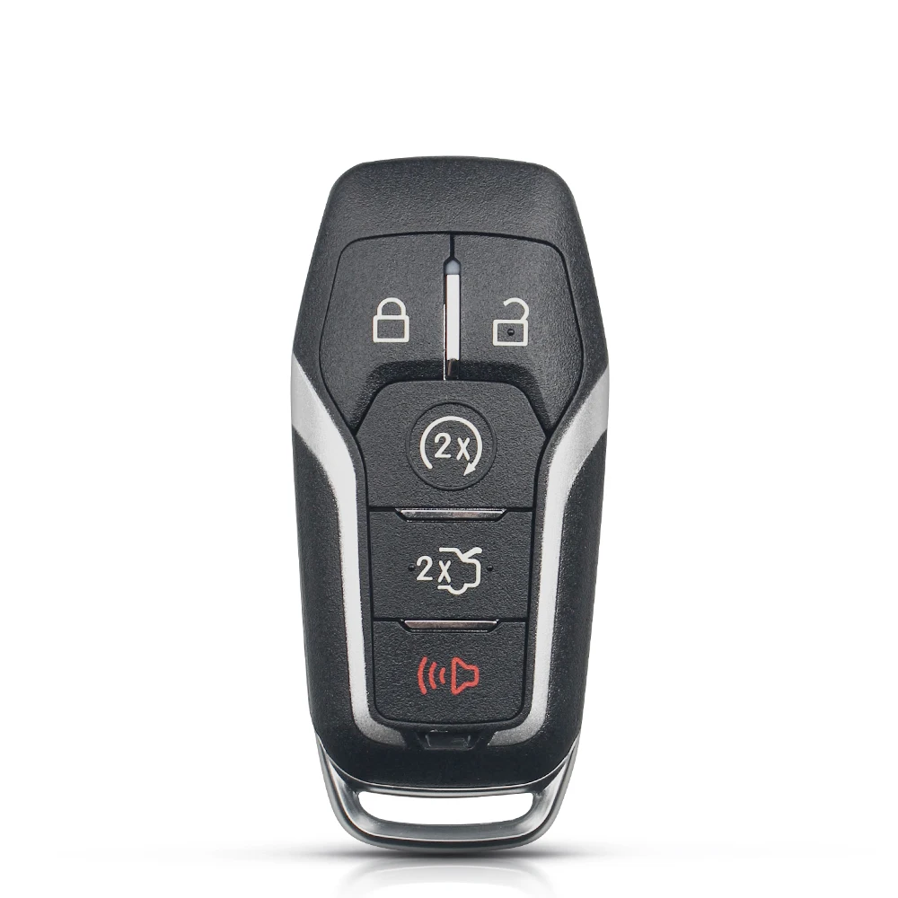 KEYYOU Remote Smart Car Key Shell Case For Ford Fusion Explorer Edge Mustang Mondeo Kuka 3/4/5 Buttons