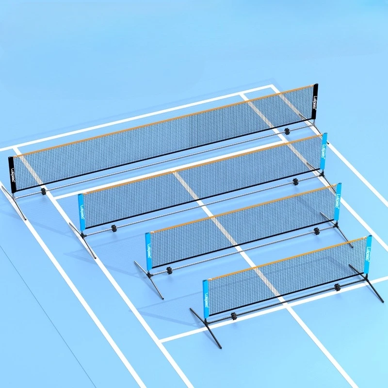 Outdoors Practice Tennis Net Indoor Beginners Training Pickleball Nets Portable Sports Equipment Adjustable Tennis Net Frame